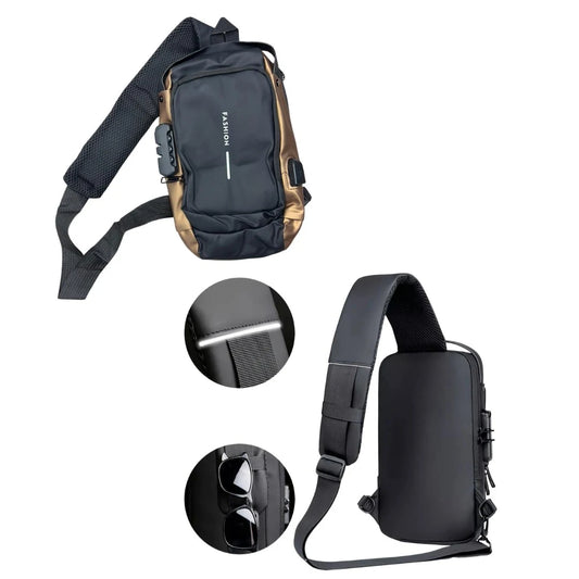 Mochila Antirrobo Negra para Diario